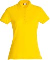 Dames Polo Clique Basic 028231 lemon